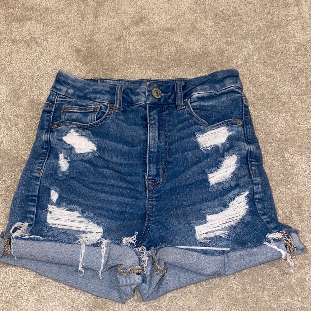 High waisted shorts